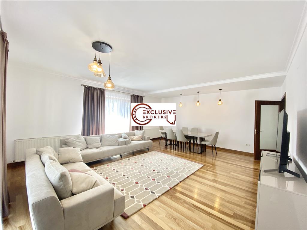 NOU|Apartament Herastrau 170 utili renovat integral| 2 locuri parcare| Boxa|