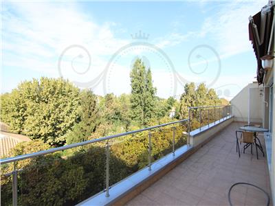 Penthouse spatios Herastrau-Sat Francez!